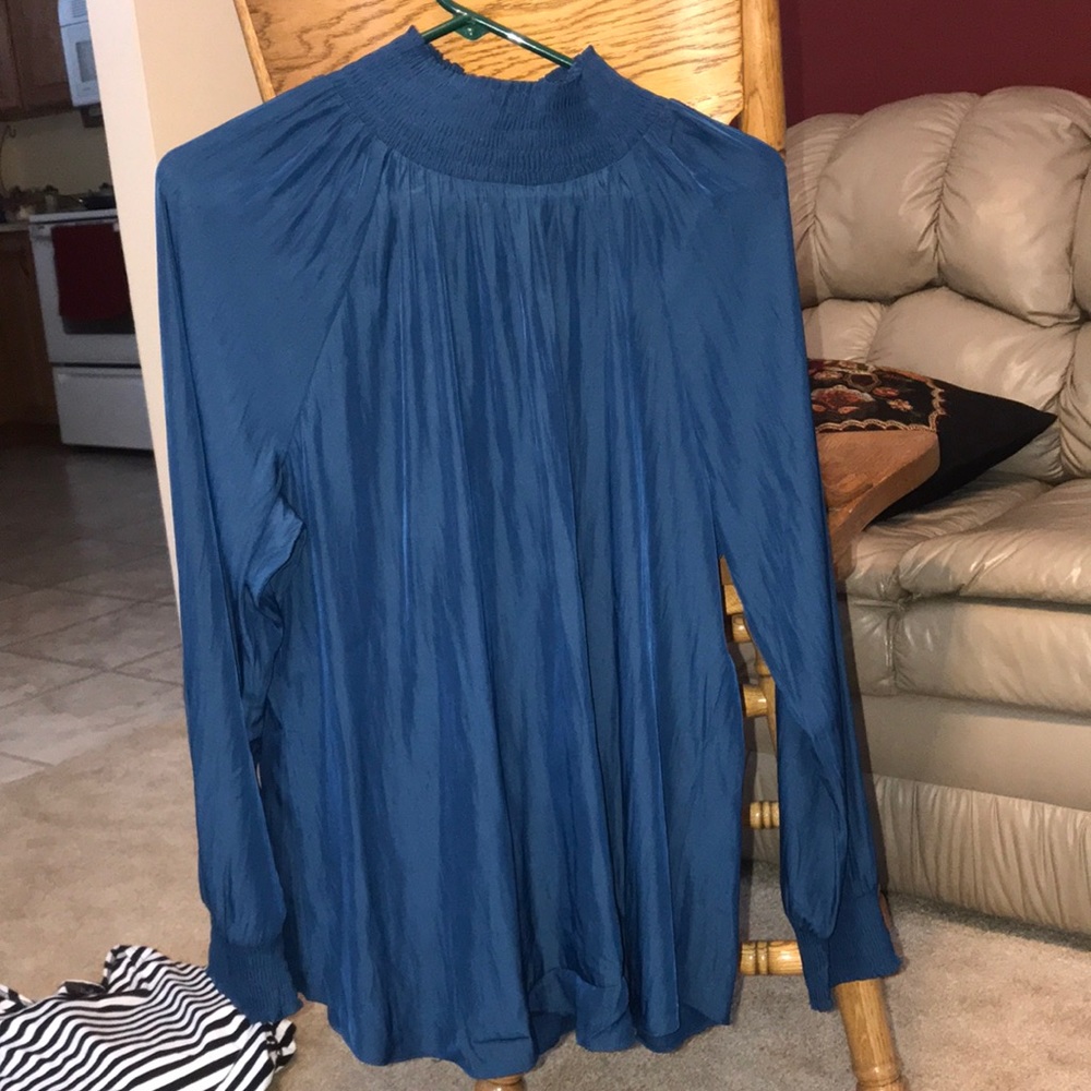 Navy Blouse